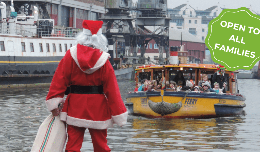 Father Christmas On The Harbourside